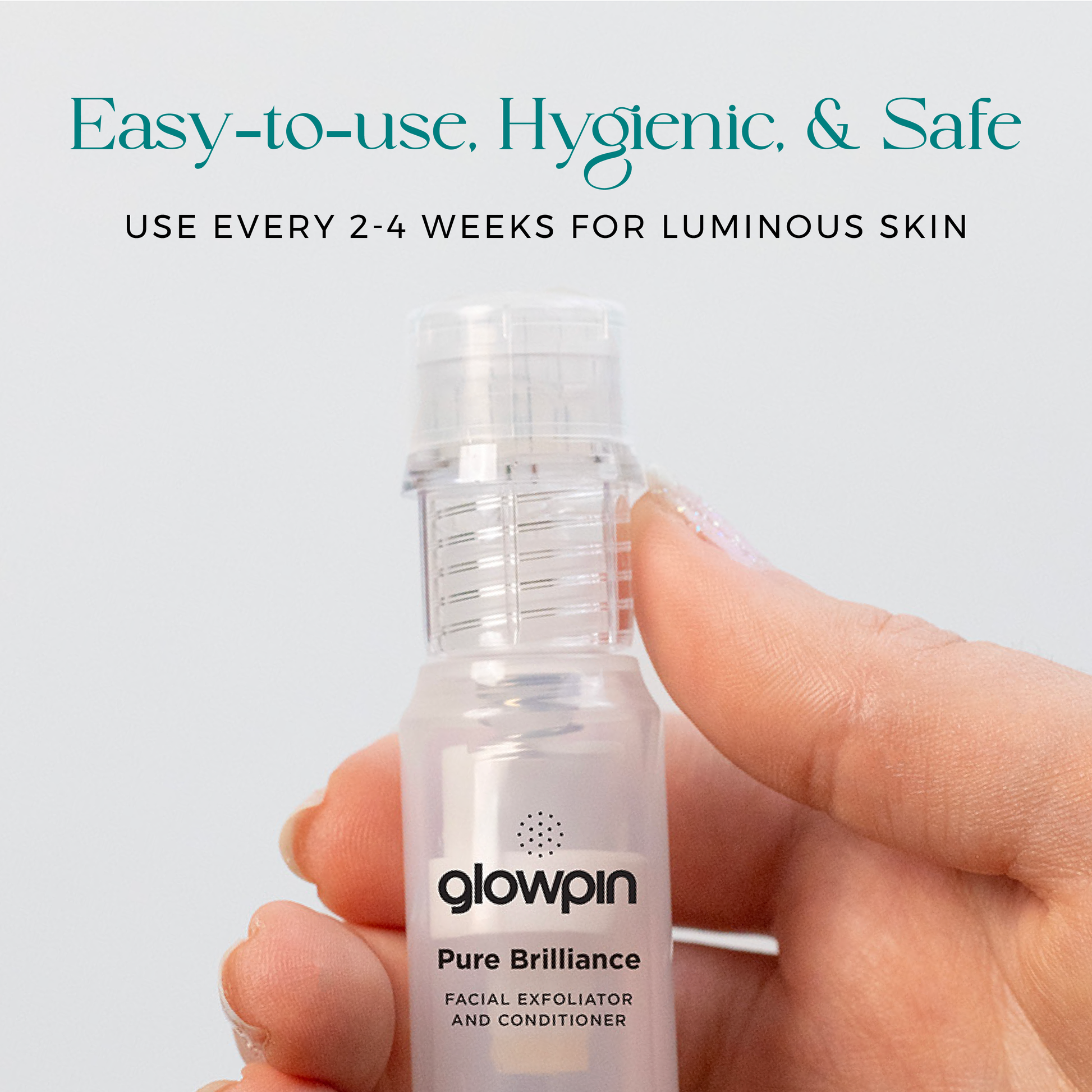 Glowpin Stamper with Pure Brilliance Serum